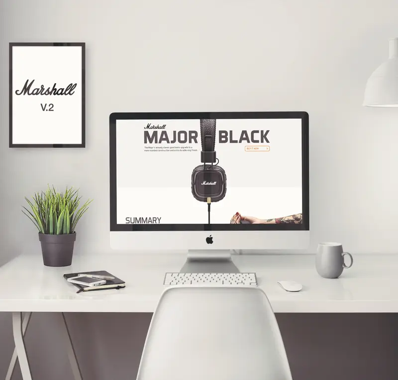Landing Page Marshall