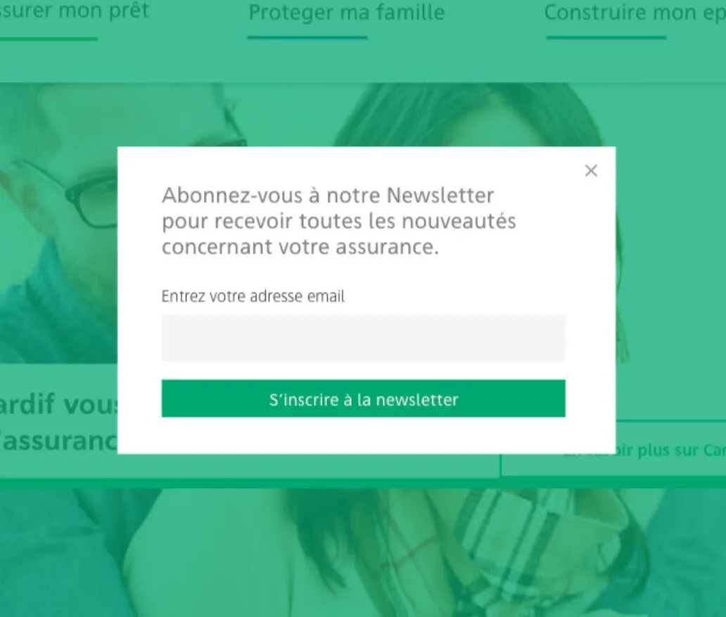 Insurance Website conception — visual 5