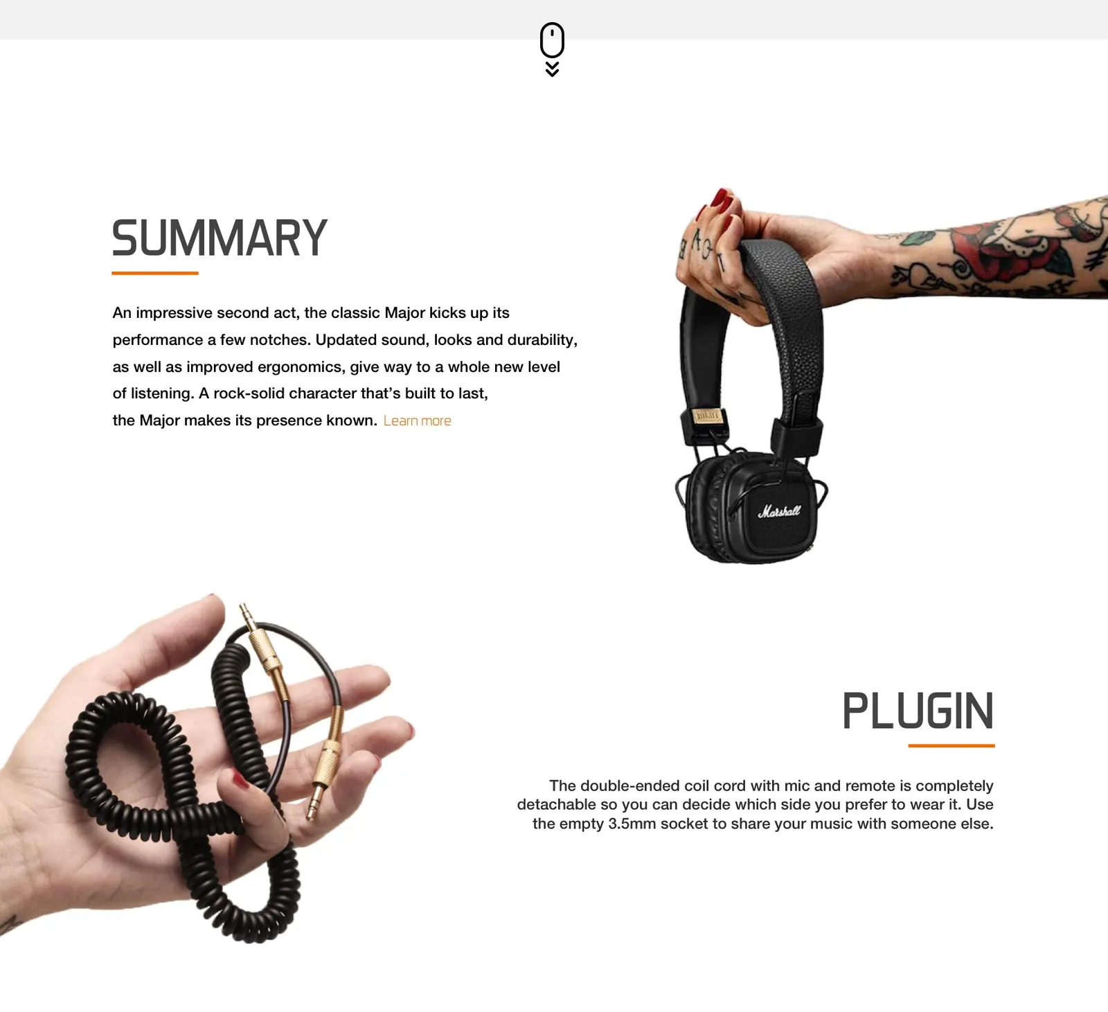 Landing Page Marshall — visual 3