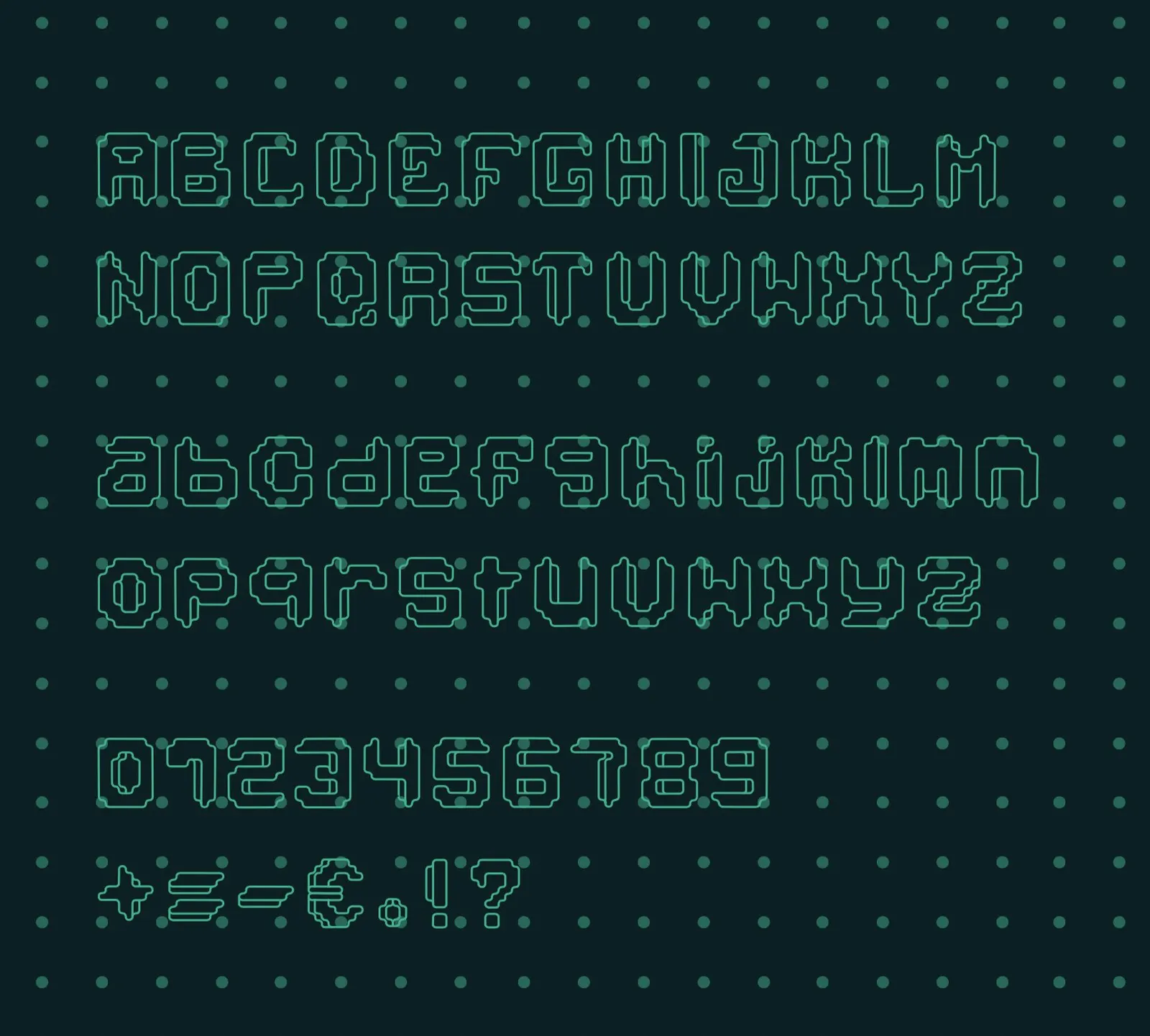 Typeface design concept — visual 4