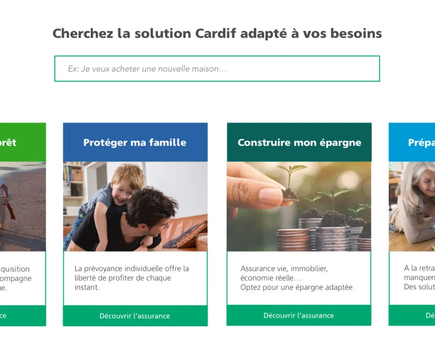 Insurance Website conception — visual 4