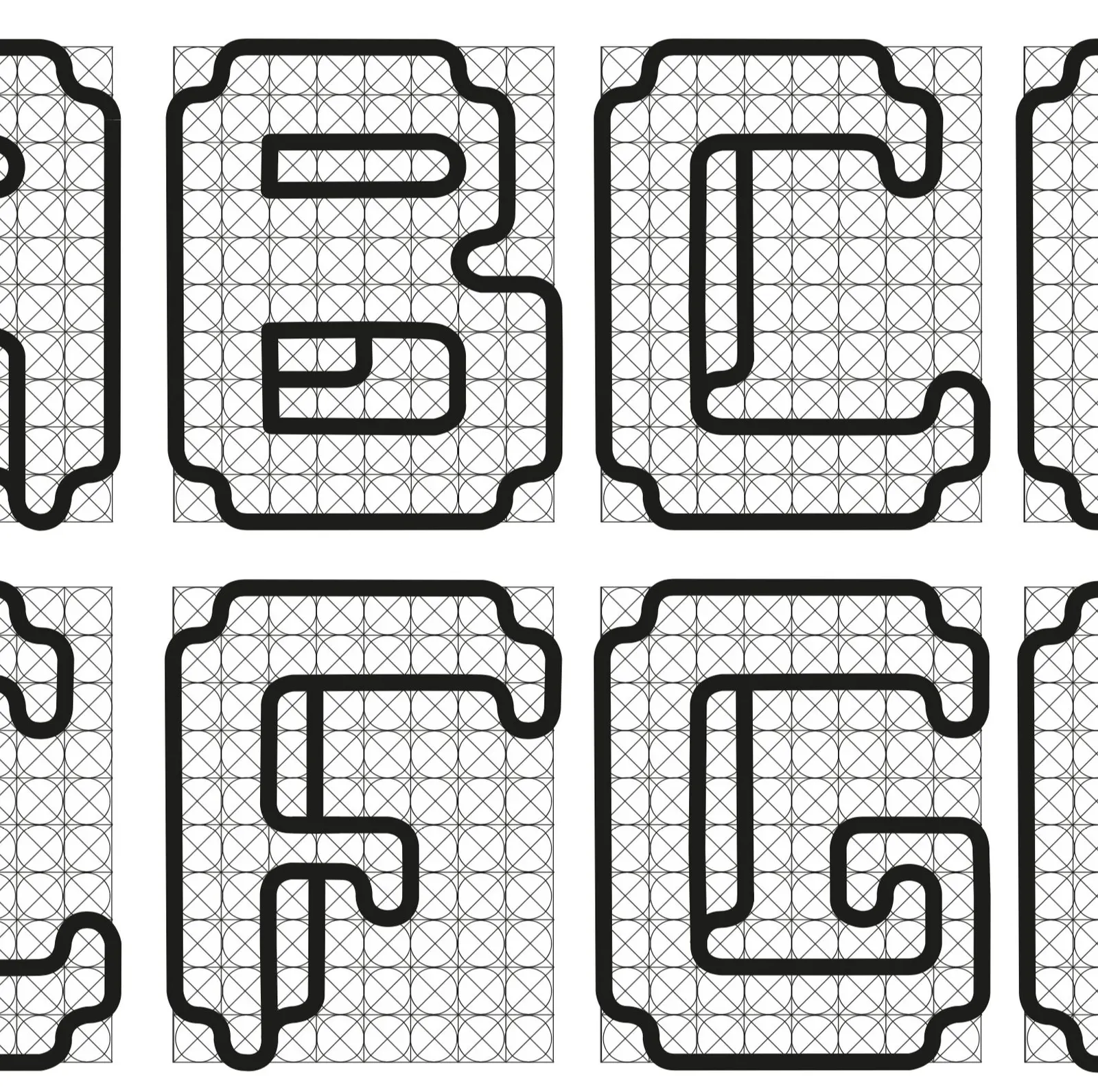 Typeface design concept — visual 3