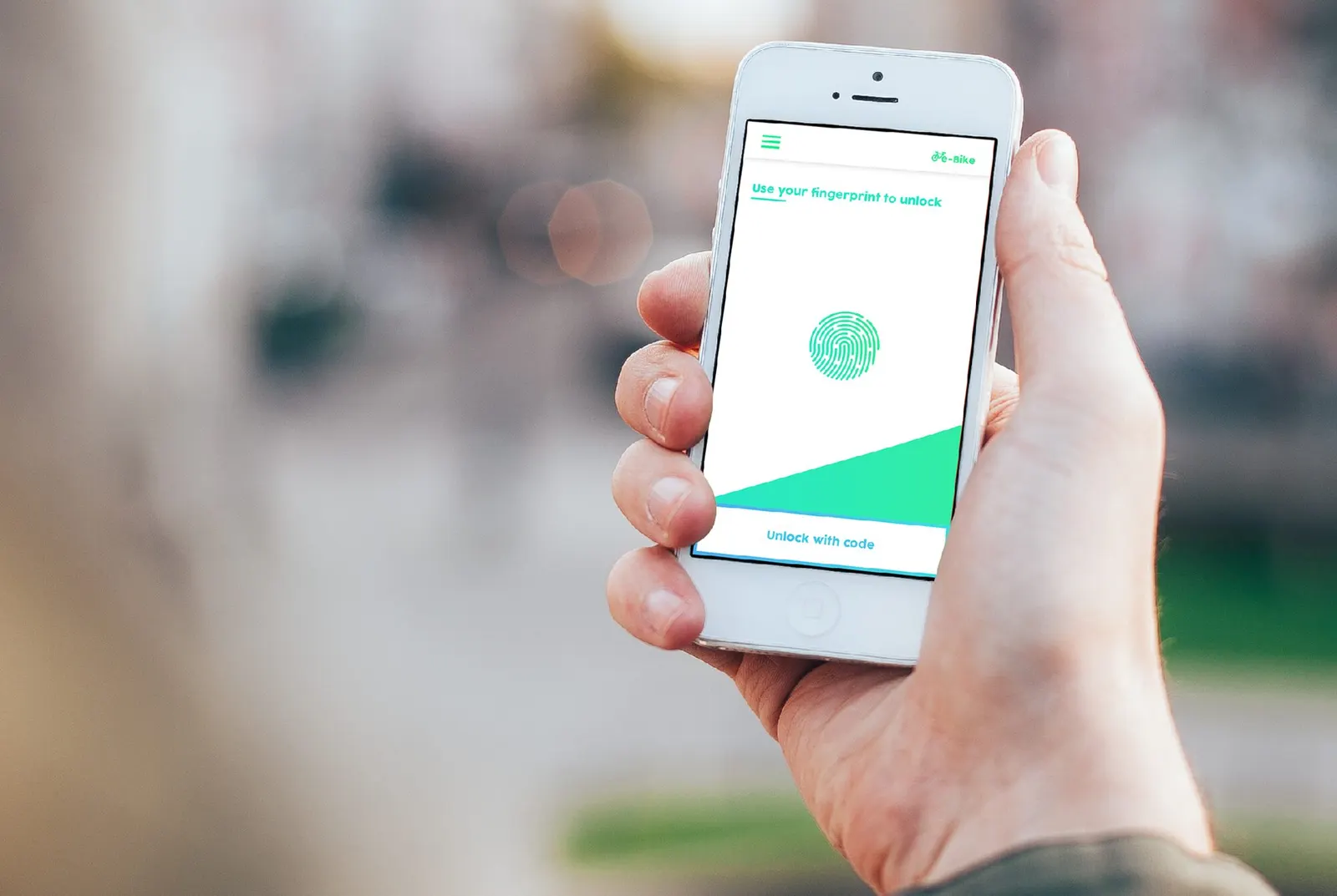 E-shop / E-bike app — visual 6