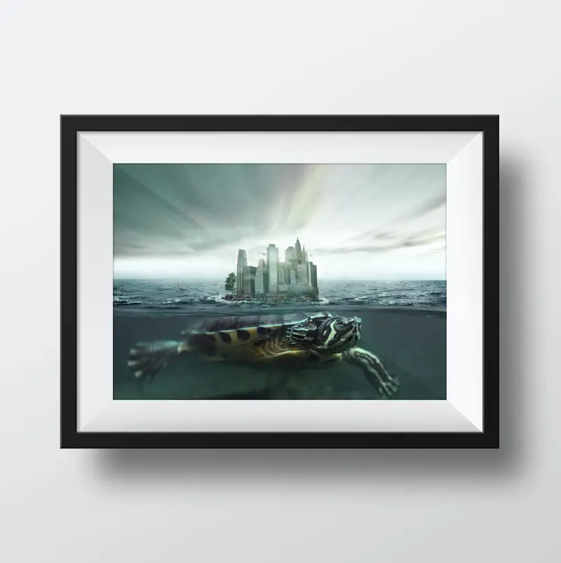 Photo montage editing