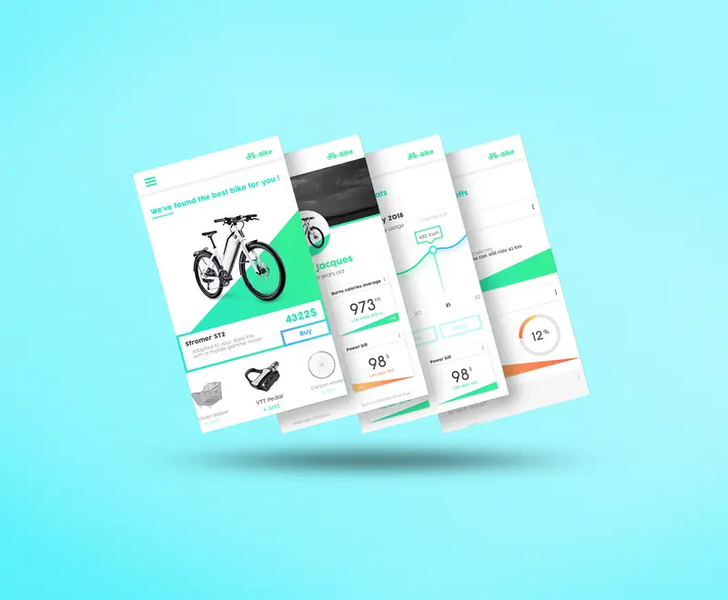 E-shop / E-bike app