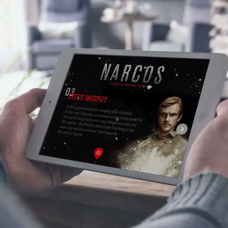 Narcos IPAD App