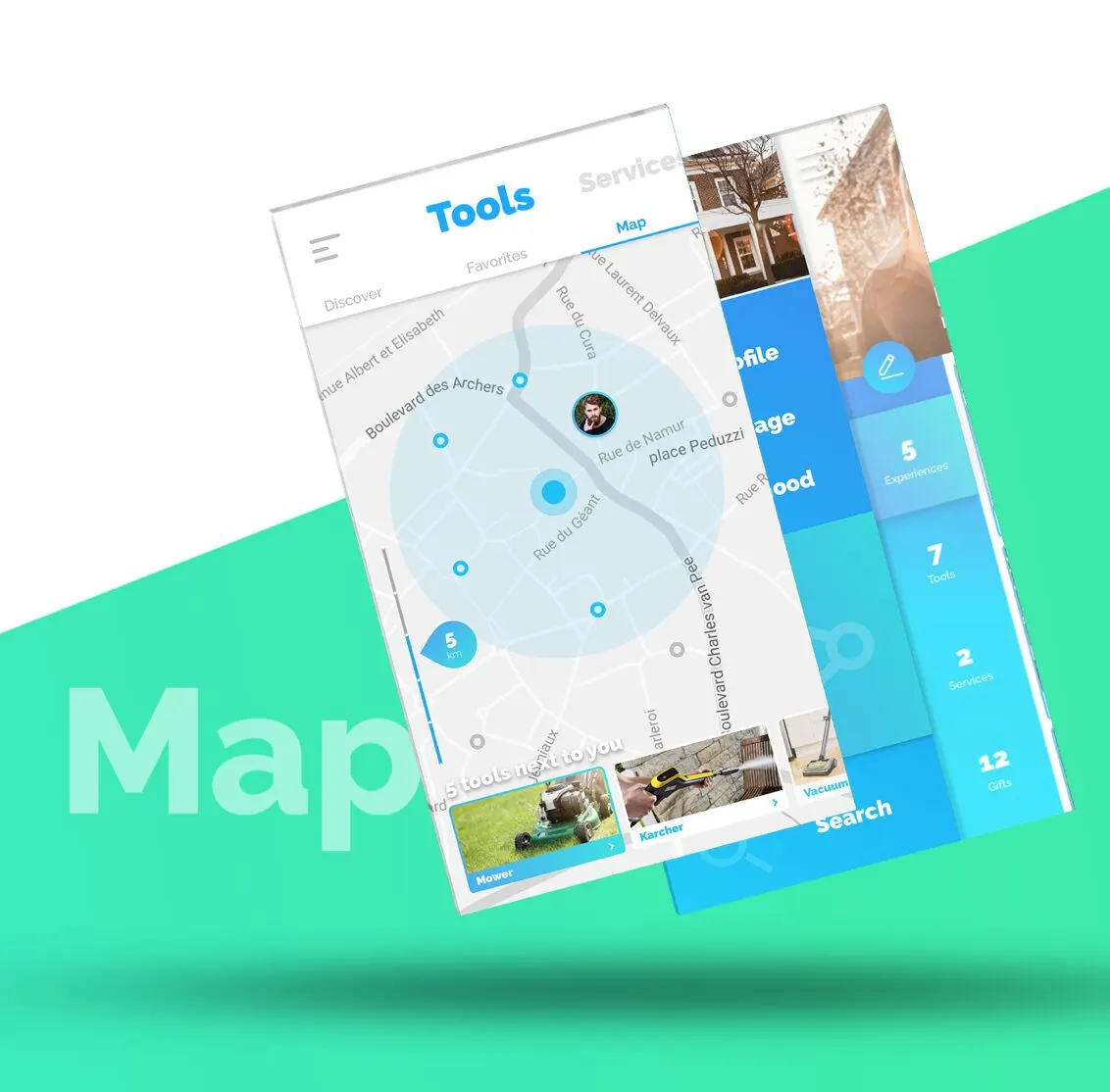 Closely mobile app — visual 7