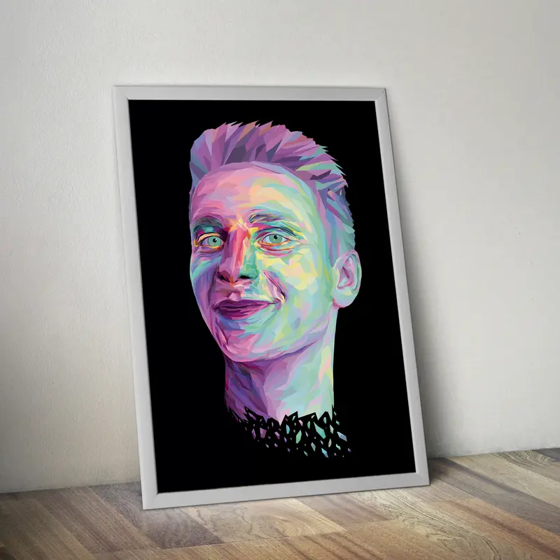 Pop Art Portrait Illustration